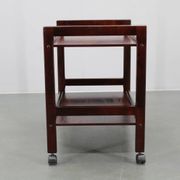 1970s Scandinavian teak serving cart by Brdr Furbo Spøttrup