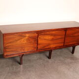 Sideboard in rio-rosewood by Gianfranco Frattini for Bernini - Italy - 1960's