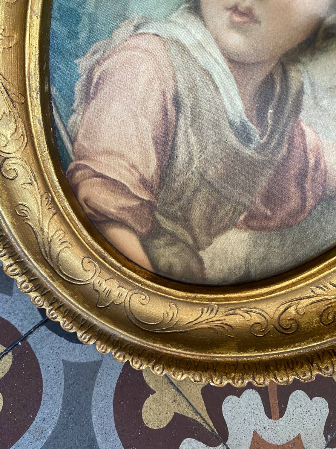 Old Italian style painting.