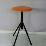 Orange screw stool