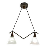 80s Scandinavian style chandelier