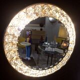 Lighting Mirror from Brass and Resin
