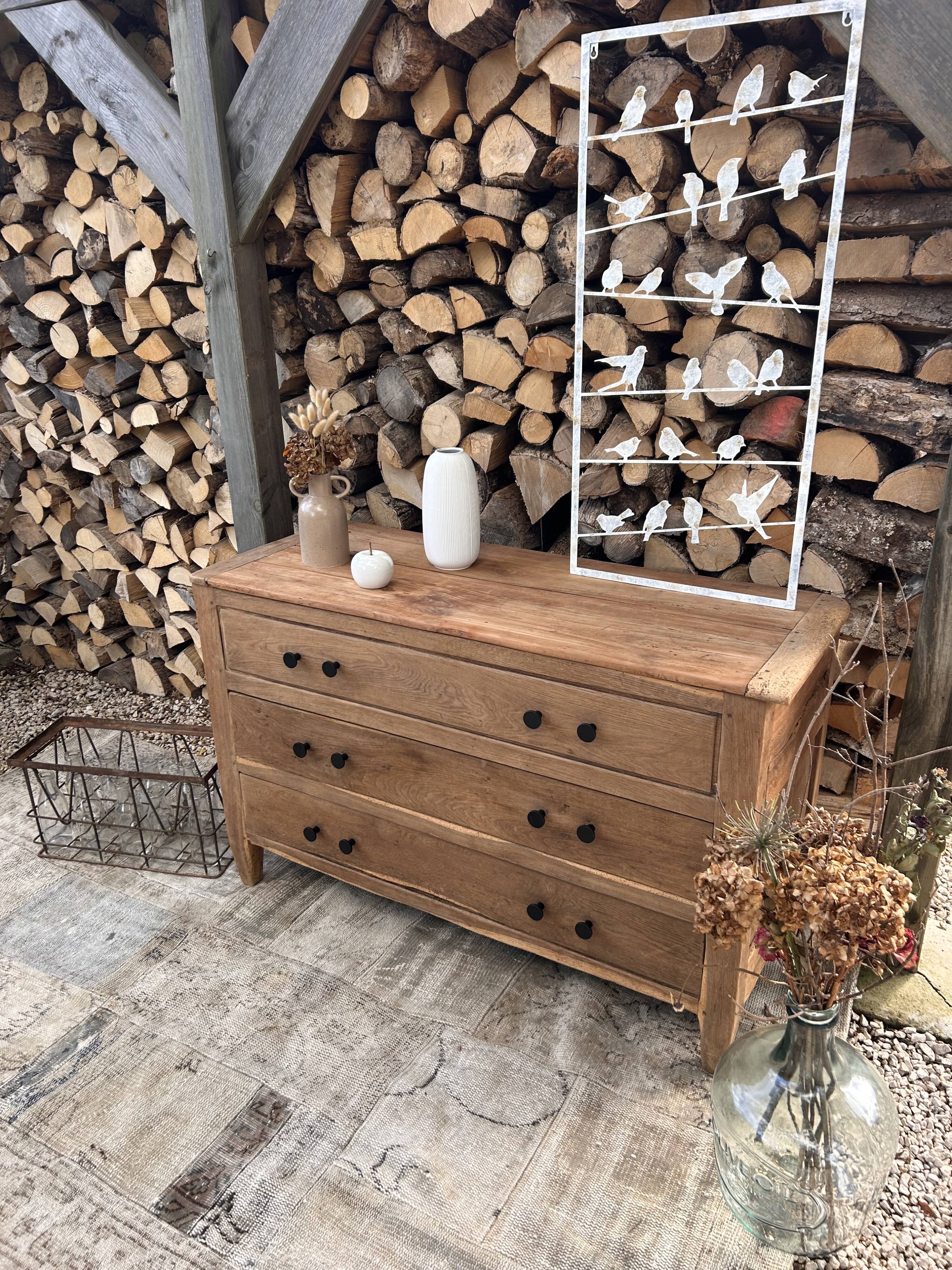 Commode ancienne massif rénovée