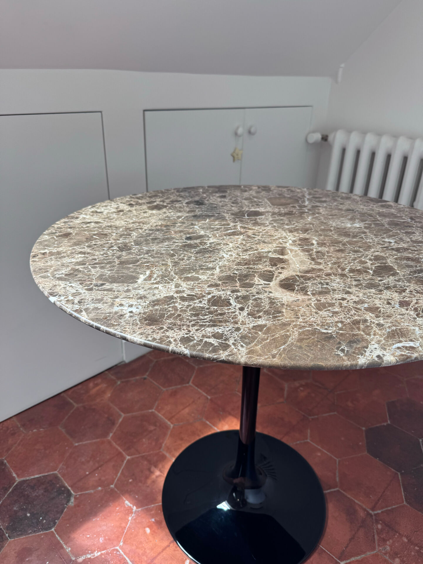 Marble table