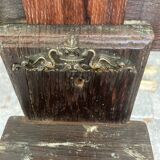 Antique hand-cranked easel