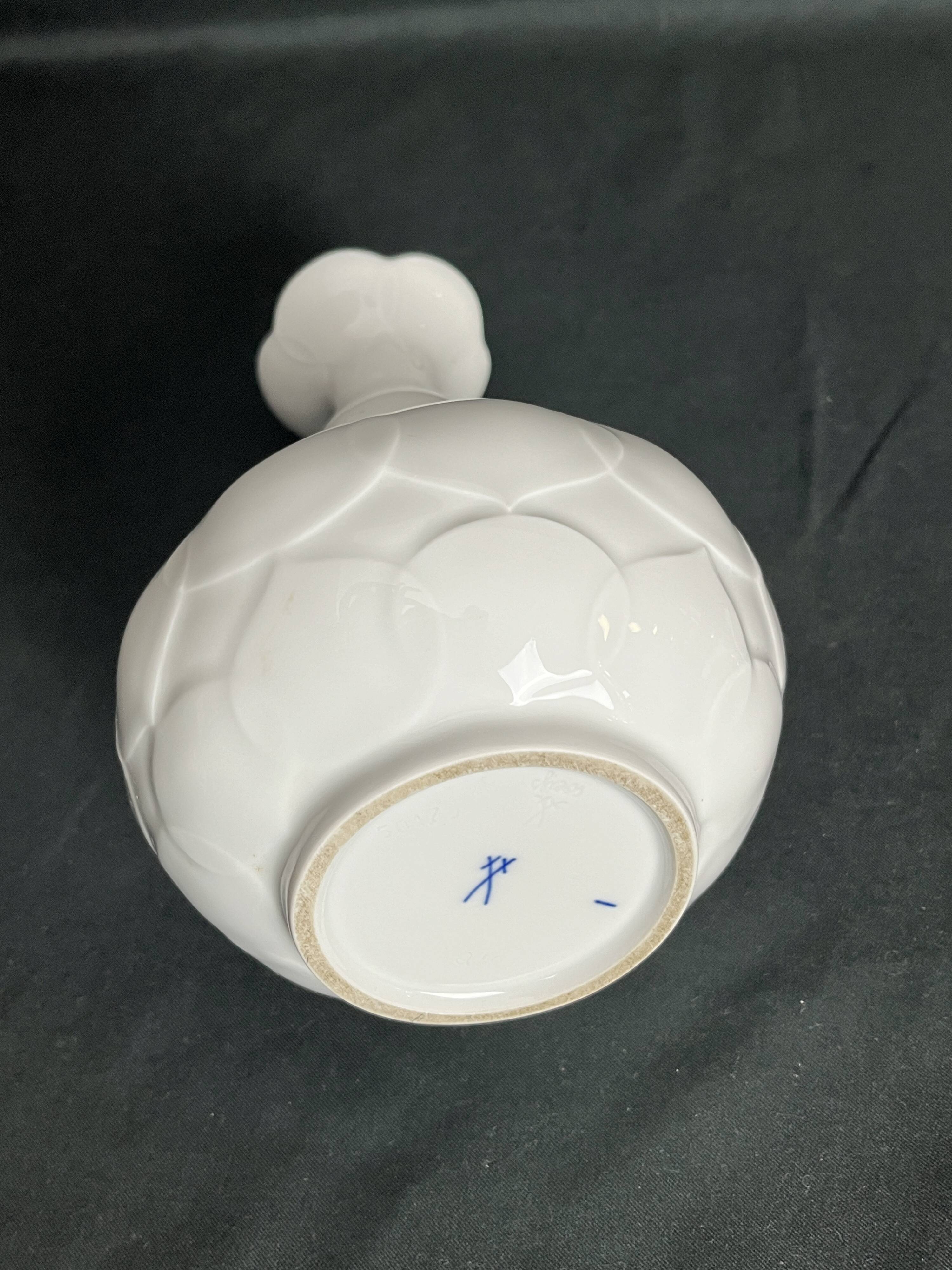 German porcelain vase signed Weifs, early 20th century