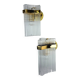 Pair of Gaetano Sciolari wall lights for Lightolier, Italy, circa 1970s