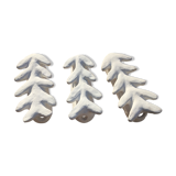 Three plaster wall lamps 'edges'