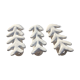 Three plaster wall lamps 'edges'