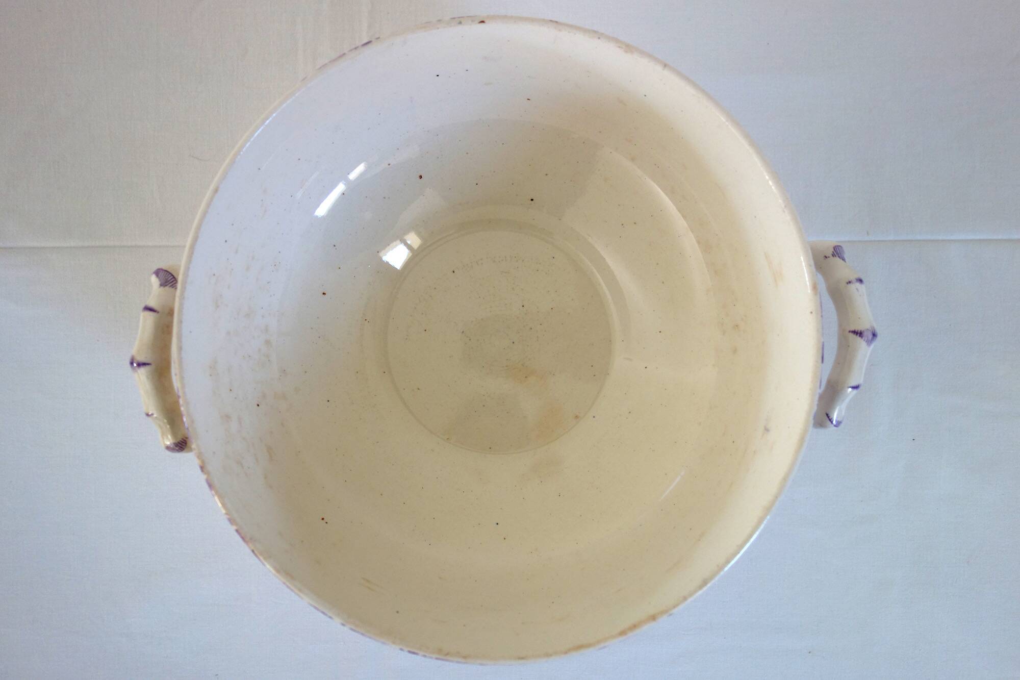 Longwy soup tureen model Hanoi, ironstone, early 20th century.