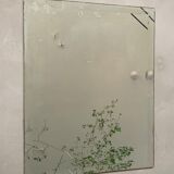 Old beveled mirror stitched 65x83cm