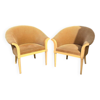 Pair of Rosello Paris armchairs