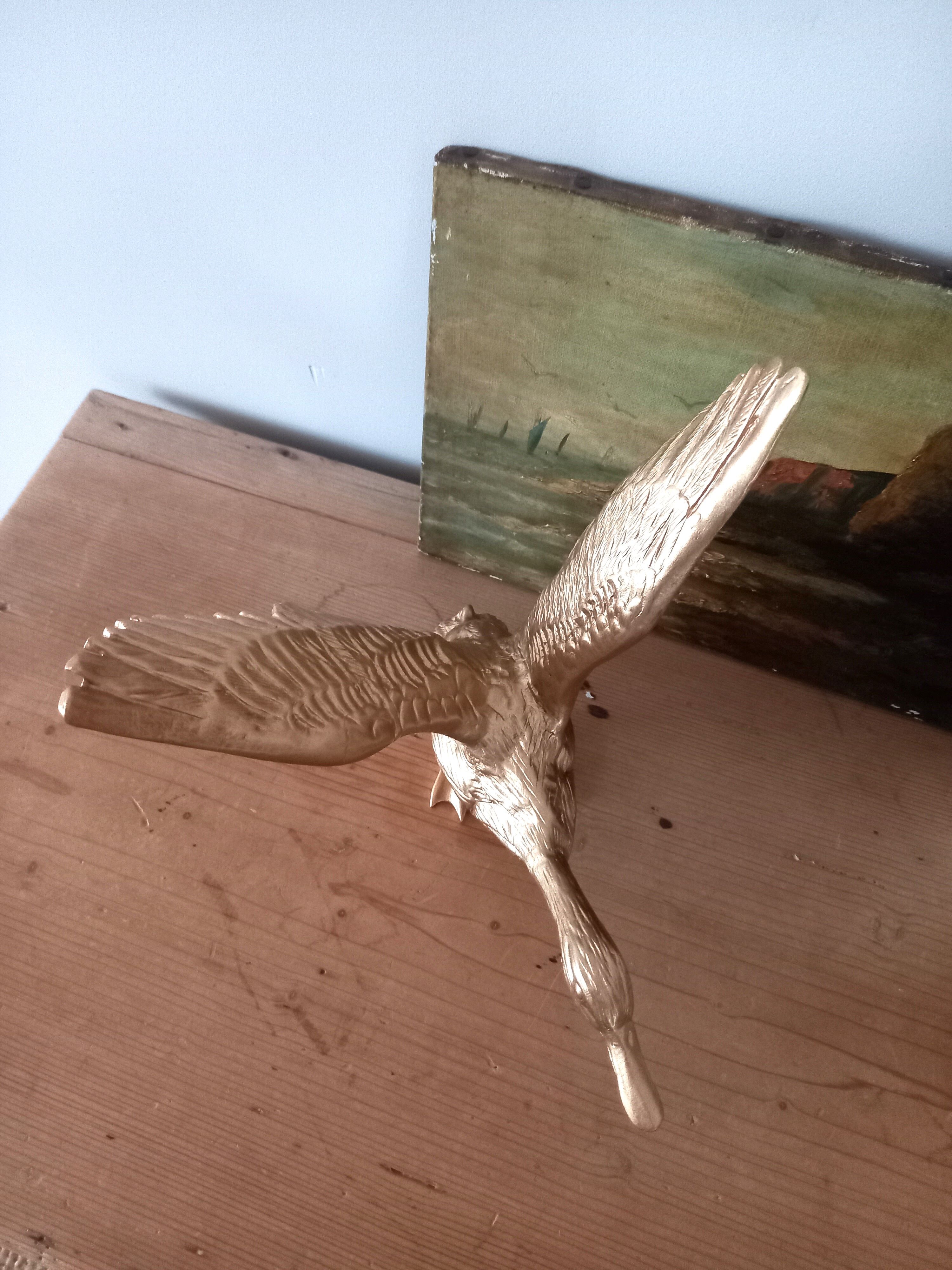 Canard en laiton