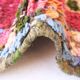 Colourful hallway rug - 258 x 76 cm