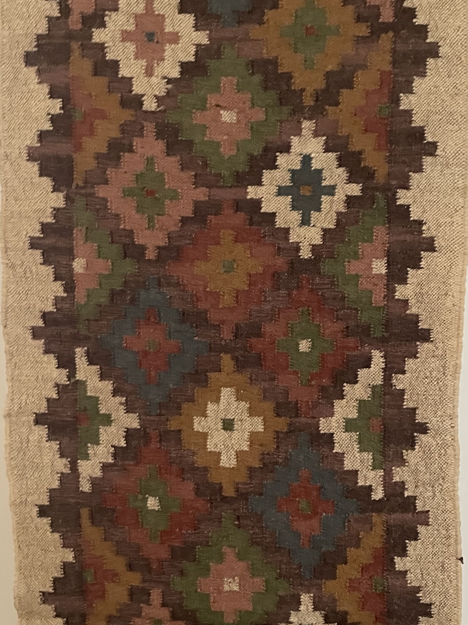 2.5 x10 ft - jute/wool kilim runner,handmade,area,home decor,bed side,indian traditional rug/carpet.