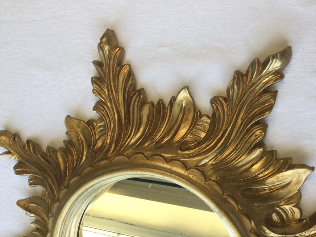 Italian sunburst mirror