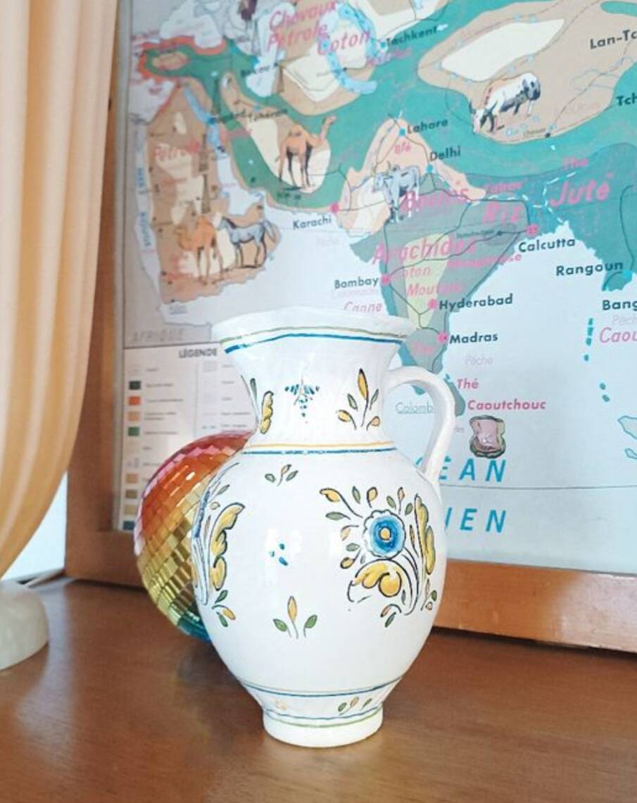 Vintage pitcher - Talavera Niveiro Spain