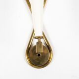 Lacquered metal and bronze appliques attributed to Gilbert Poillerat