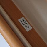 Chaise Vico Magistretti « Regina D'Africa » avec tabouret pour Alias, Italie 1970