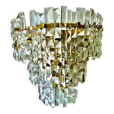 Kinkeldey applique verre cristal , Autriche 1970