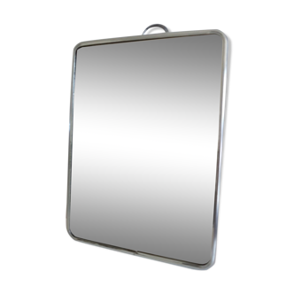 Vintage barber's mirror 18 x 24cm