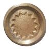 Antique engraved brass tray,
