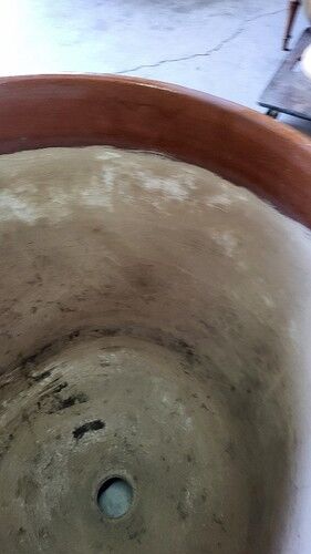 Large glazed terracotta flower pot Boisset Anduze 2002