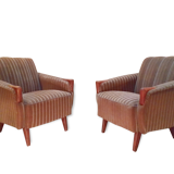 Fauteuil club années 50 60 scandinaves