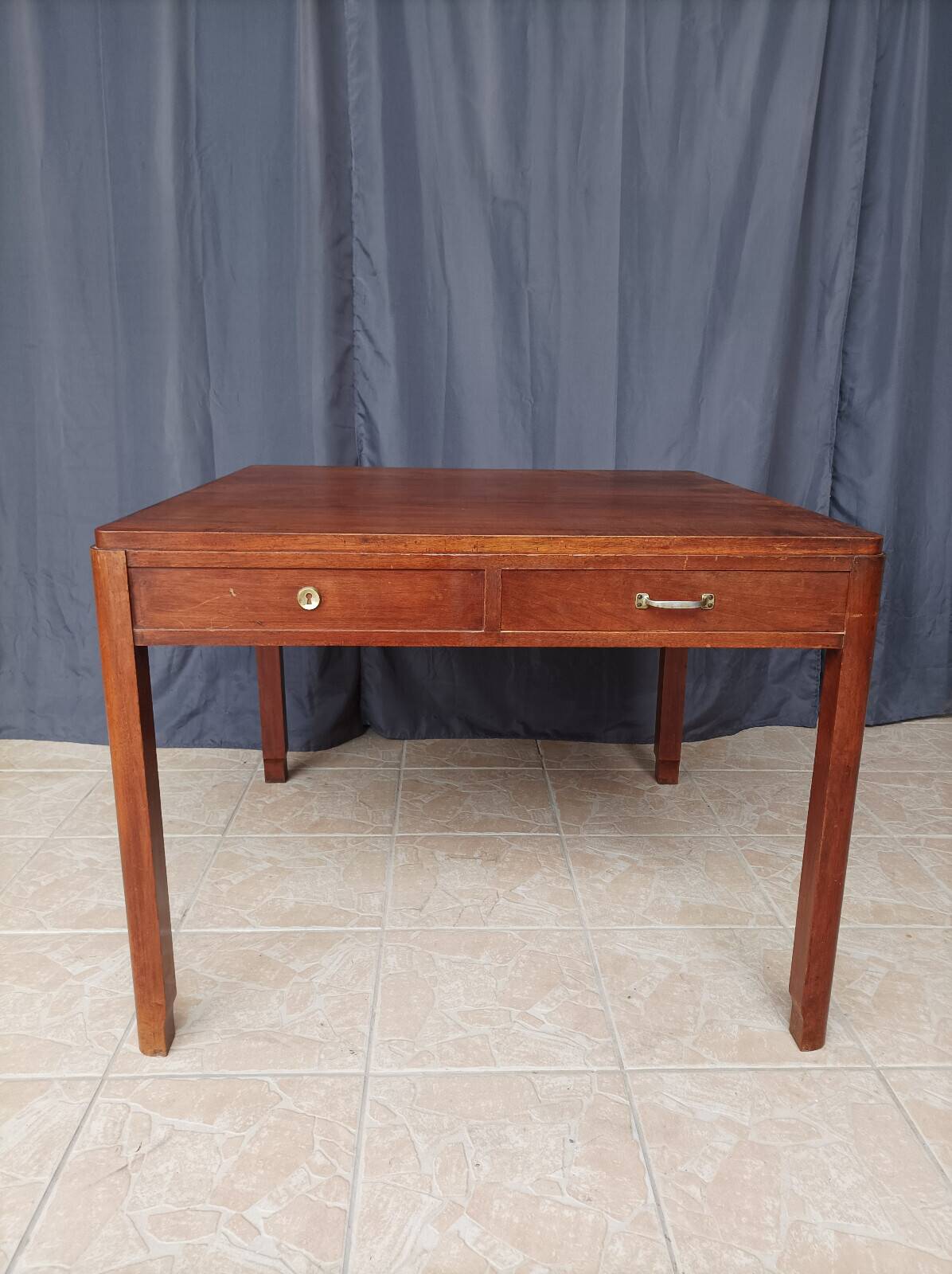Vintage walnut table