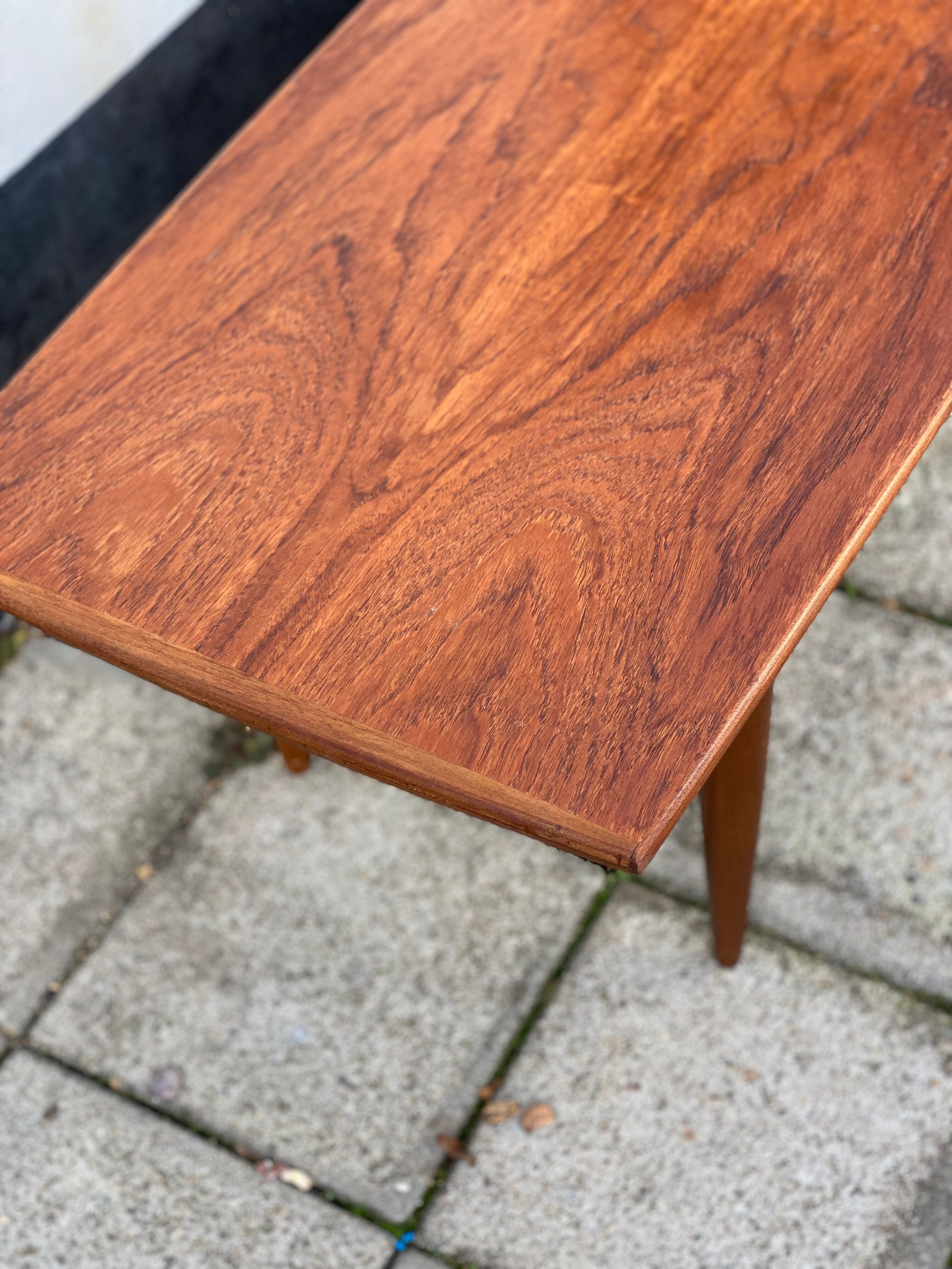 Vintage Danish Mid Century Teak Coffee Table
