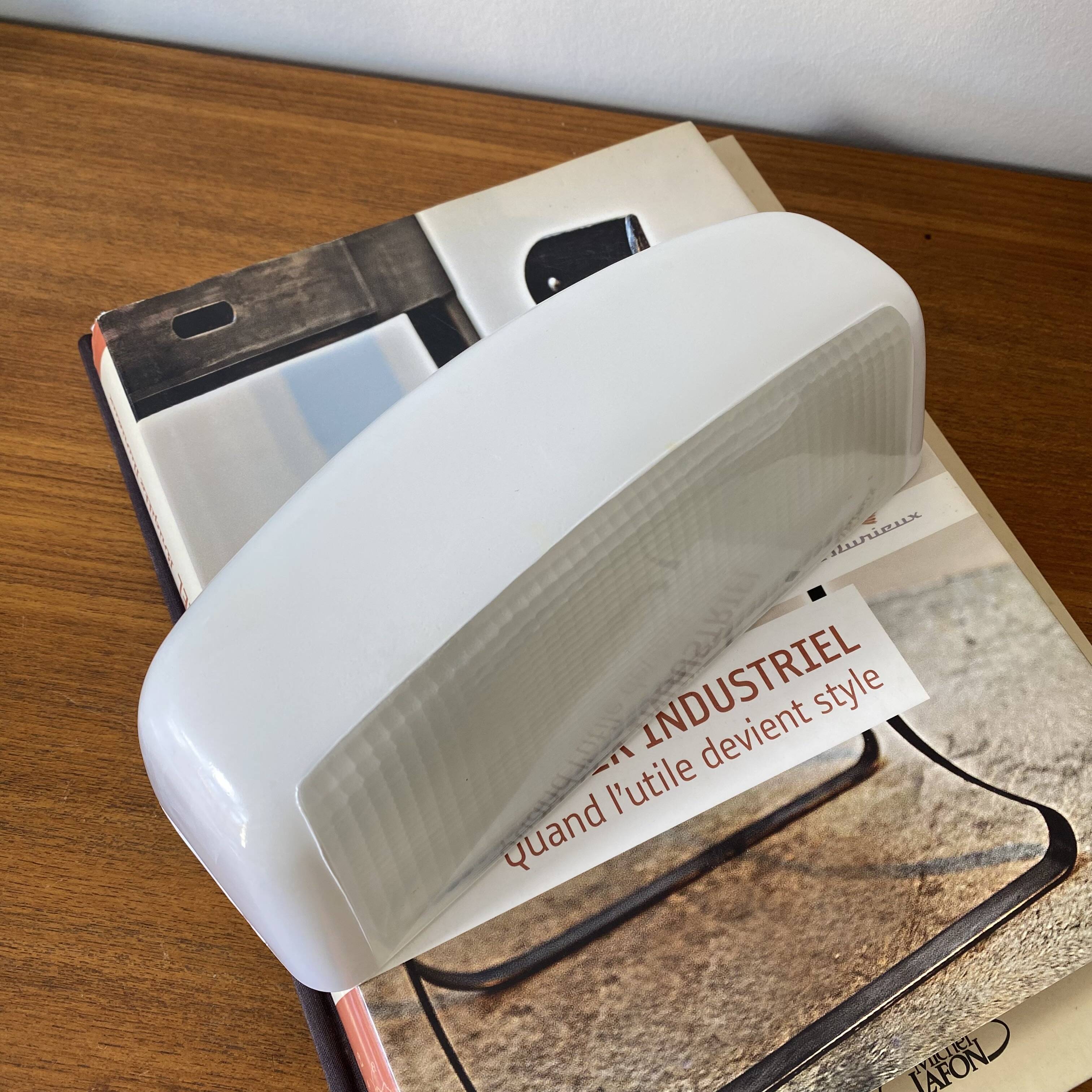 Holophane wall light in glass