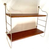 Wall shelves string vintage 1970