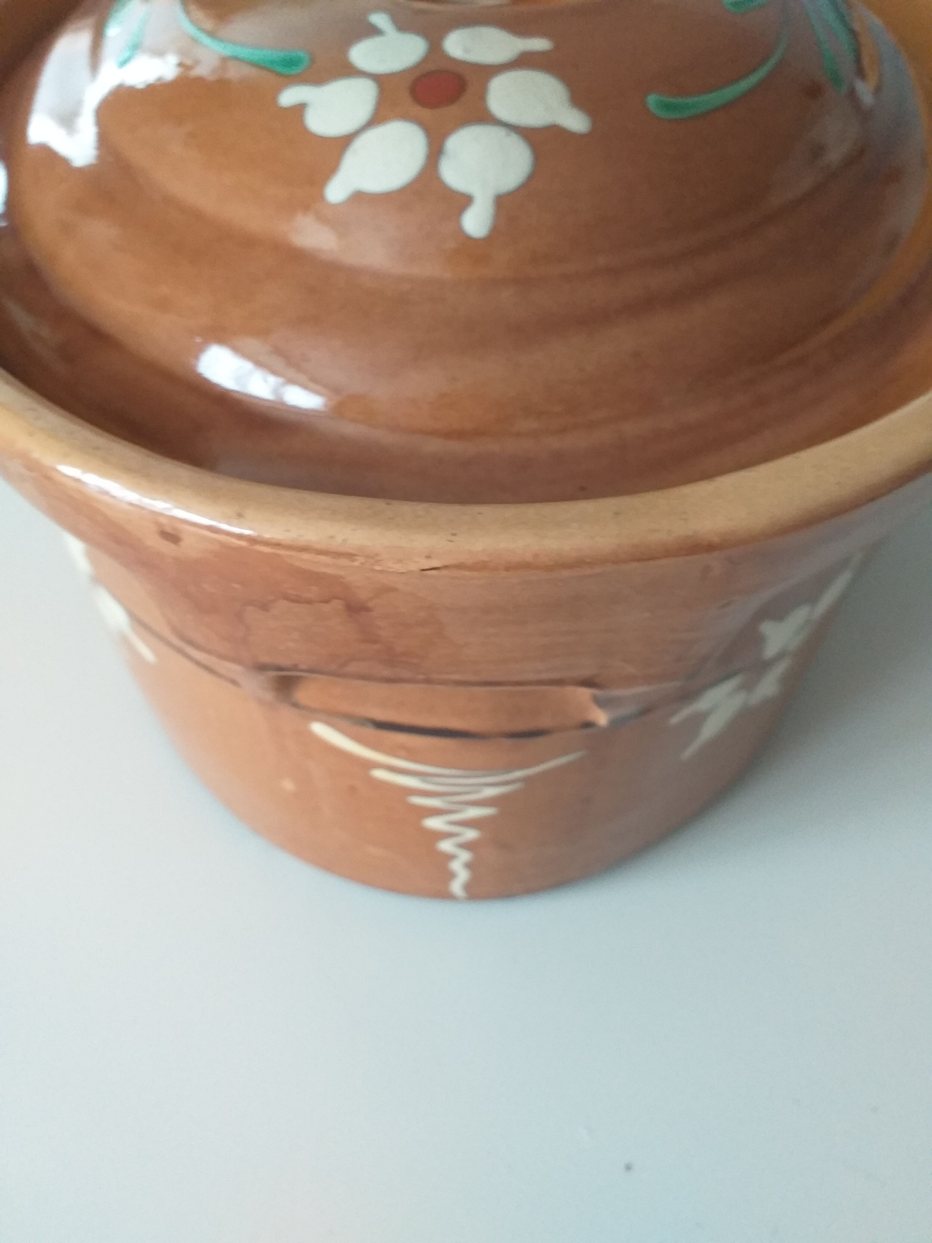 Large dish Baeckeoffe vintage baking