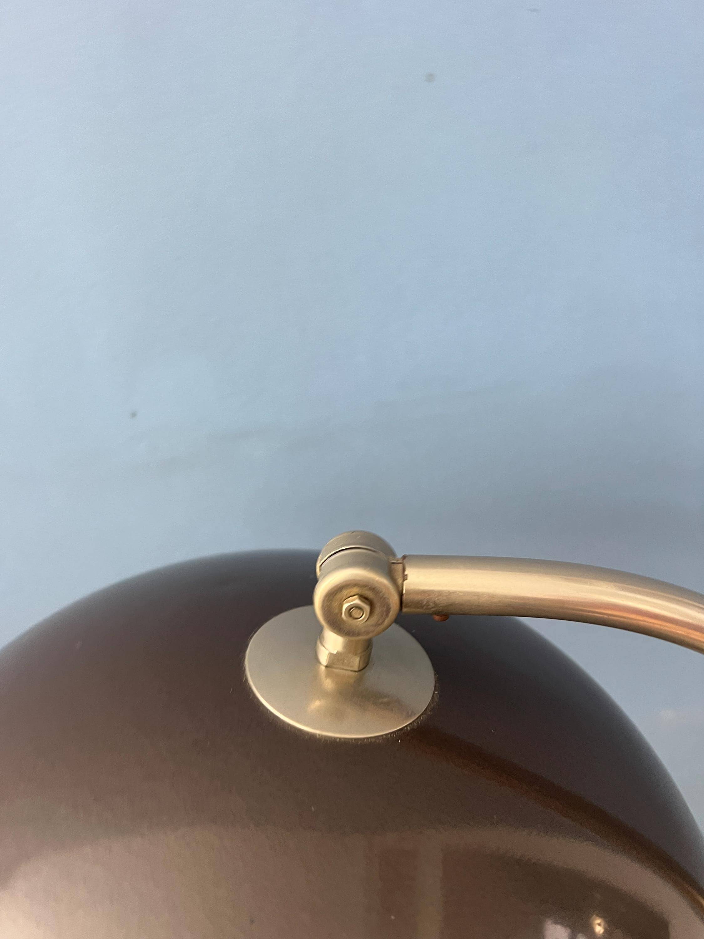 Vintage black desk lamp Hala Busquet 144 by Herman Busquet