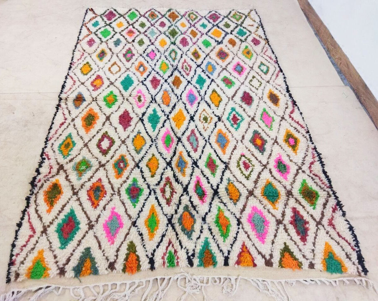 Moroccan carpet azilal 246x158cm