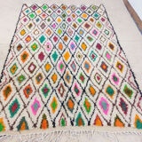 Moroccan carpet azilal 246x158cm