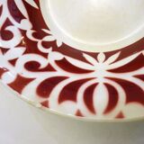 Dish salad bowl Digoin Sarreguemines 1950s