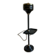 Push-stand ashtray
