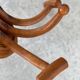 Paire de Porte-manteau ou patères en bois courbé des années 1900