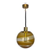 Suspension sphérique en verre de Murano italien du milieu du siècle des années 60