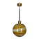 Mid-century Italian Murano glass sphere pendant lamp from 60s