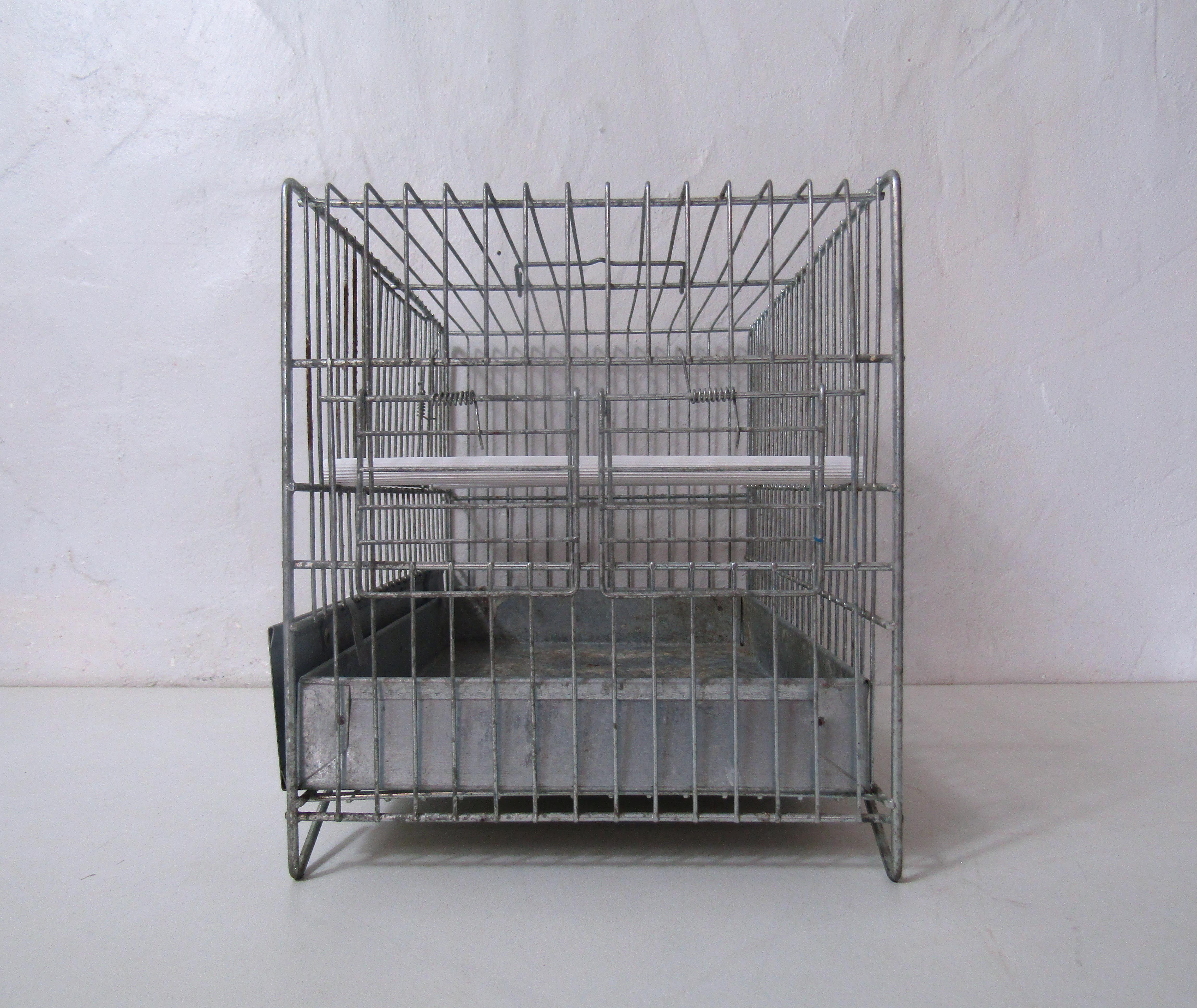 Zinc birdcage