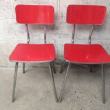 Formica chairs and Plastilux aluminum
