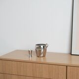 Ice bucket, Italian design, 1970s, manufactured by Alessi