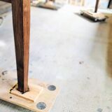 Solid oak farmhouse table, 270x120 cm, with 4 drawers