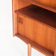 Vintage teak buffet with sliding doors, France 1960