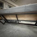 Canapé trois places en hêtre des années 1970 par Hikor, Tchécoslovaquie