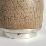 Ceramic vase and money Scandinavian style