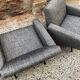 Paire de fauteuils 743 Joseph andré Motte Steiner