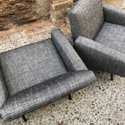 Pair of armchairs 743 Joseph André Motte Steiner